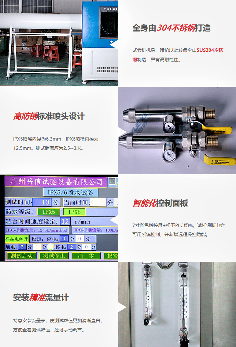 強沖水試驗箱